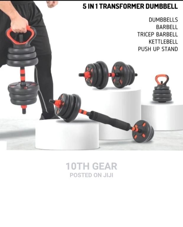 20kg Kettlebell and Dumbbell/Barbell Set - thumbnail 2