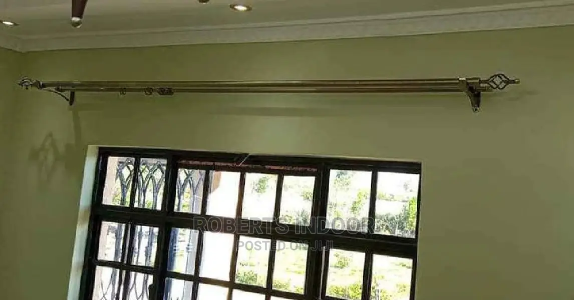 3m Double Curtain Rod
