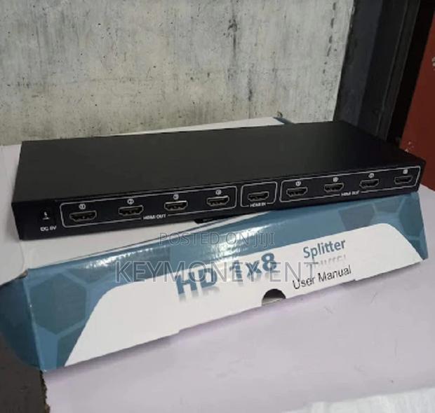 4K 1x8 HDMI Splitter 1 in 8 Out 1080P Full HD