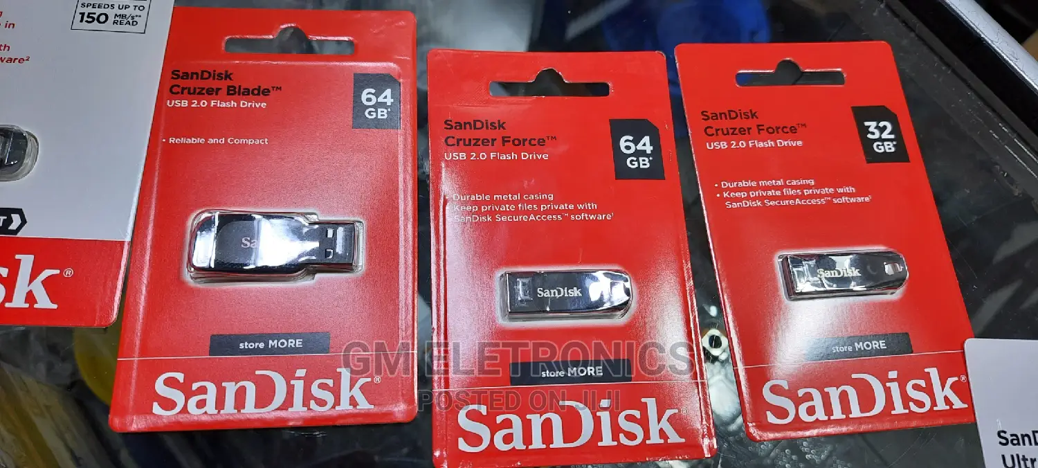 Sandisk Cruzer Force Metallic USB Flash Drive-64gb