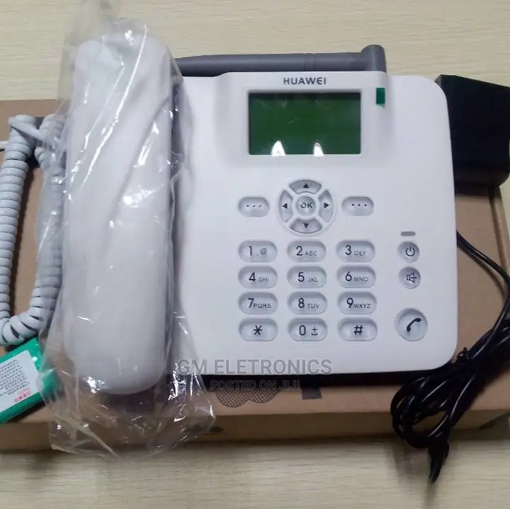 Huawei Unlocked F317 Landline Telephone With SIM Card(White)