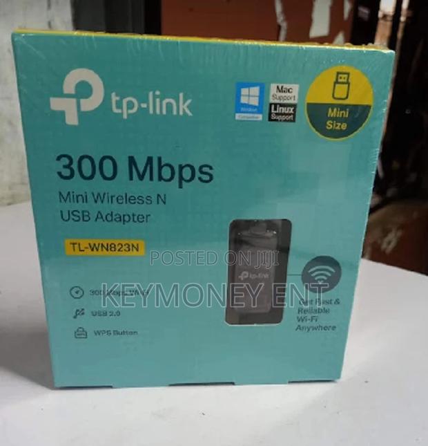 300mbps Wireless N Mini USB Adapter - TL-WN823N - main view