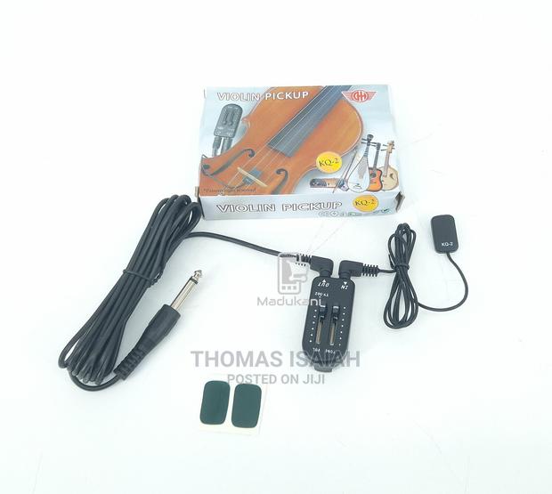 KQ-2 Violin Pickup For Stringed Instruments With Volume Tone - thumbnail 4