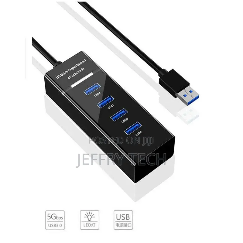 4 Usb Multi-Function Hub 3.0 Used for Keyboards Mice U Disks