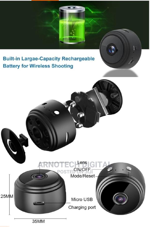 Wifi Wireless Mini CCTV Spy Camera - thumbnail 3