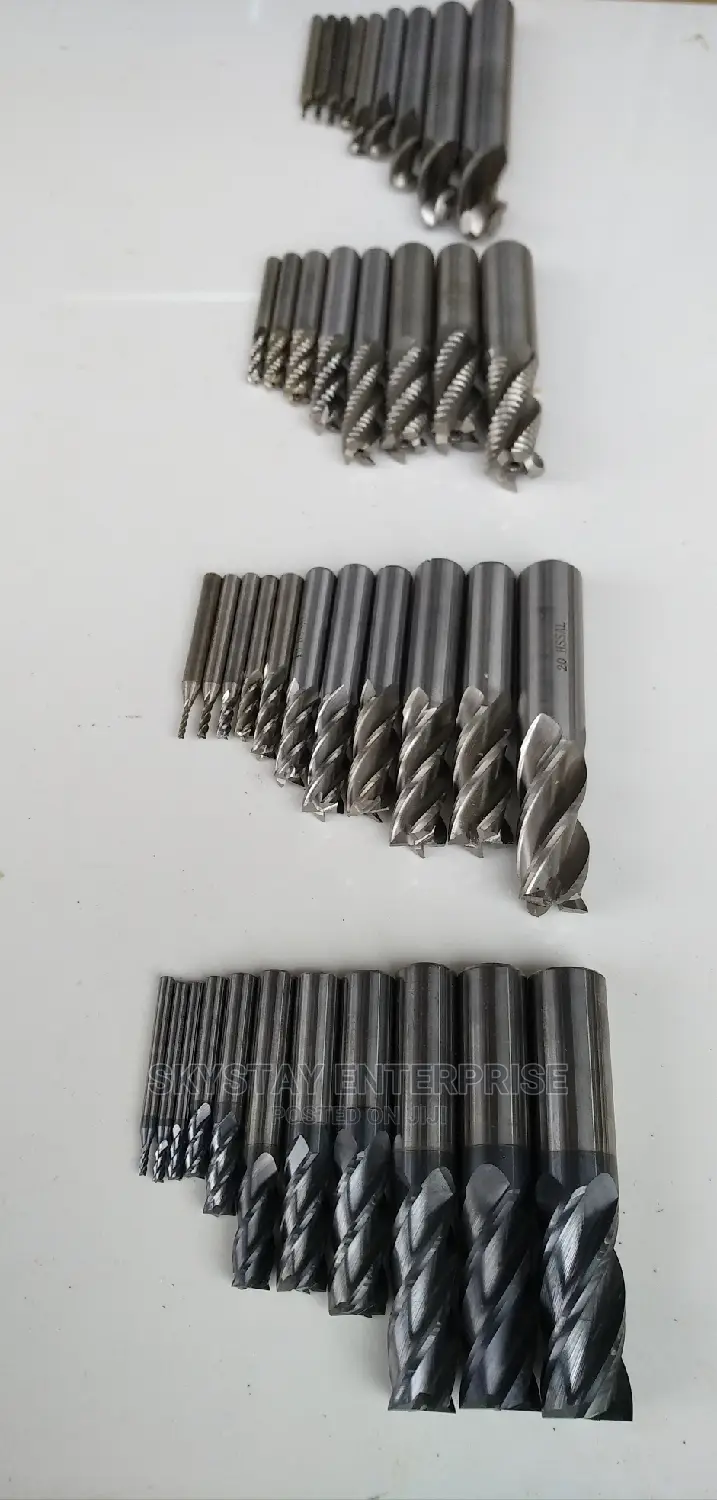 Carbide End Mills 2-20mm 11pcs