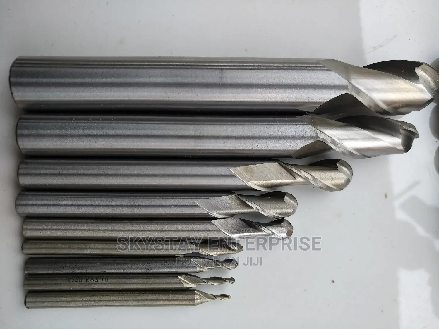 Ball Nose End Mills 9pcs R1-R10