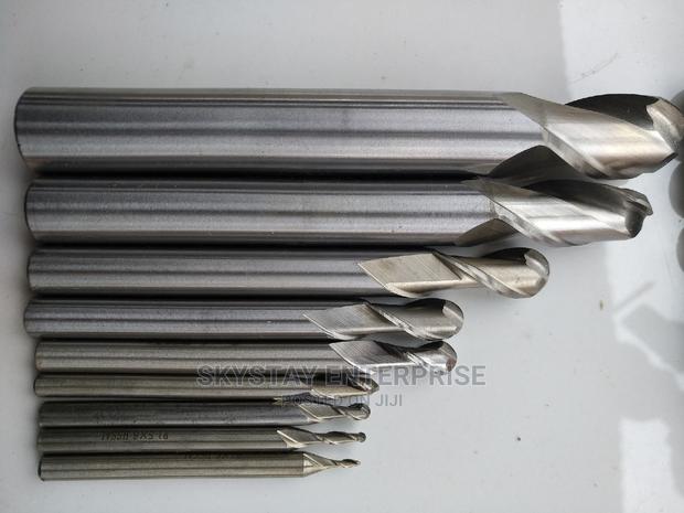 Ball Nose End Mills 9pcs R1-R10 - main view