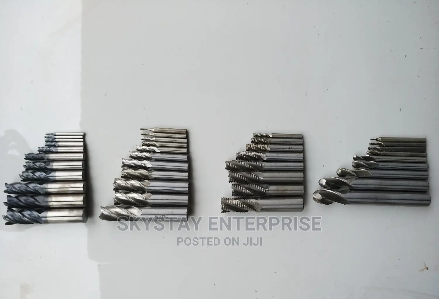 Ball Nose End Mills 9pcs R1-R10