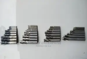 Ball Nose End Mills 9pcs R1-R10