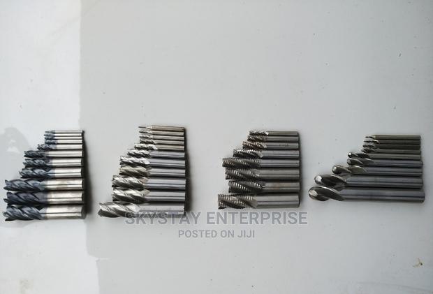 Ball Nose End Mills 9pcs R1-R10 - thumbnail 2