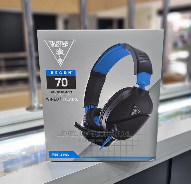 Turtle Beach Recon 70 Gaming Headset Designed for PS5 PS4 - main view