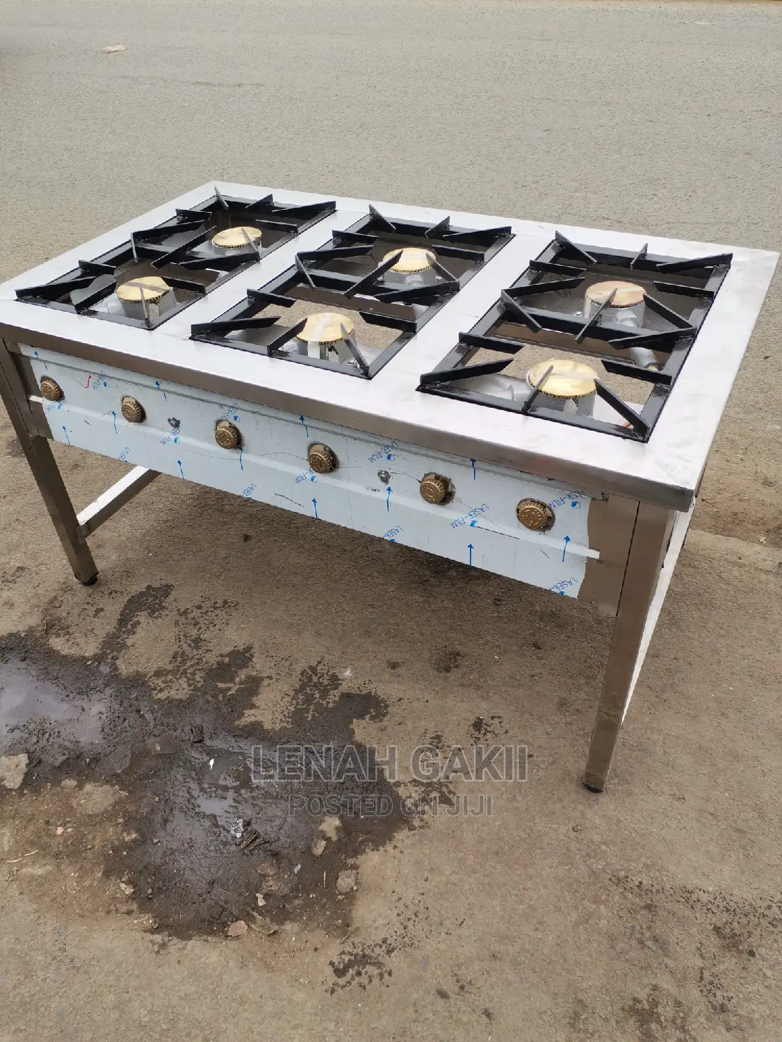 Gas Cooker 6 Burners