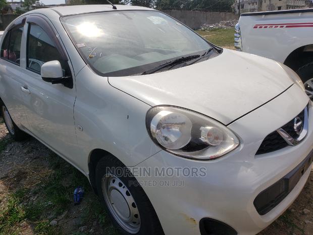 Nissan March 2015 White - thumbnail 5
