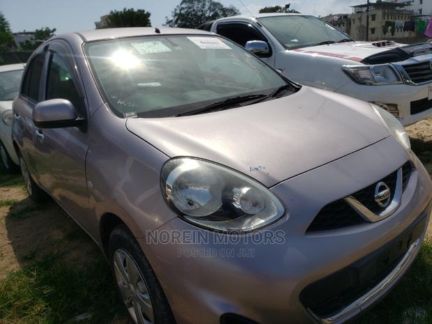 Nissan March 2015 Silver - thumbnail 2