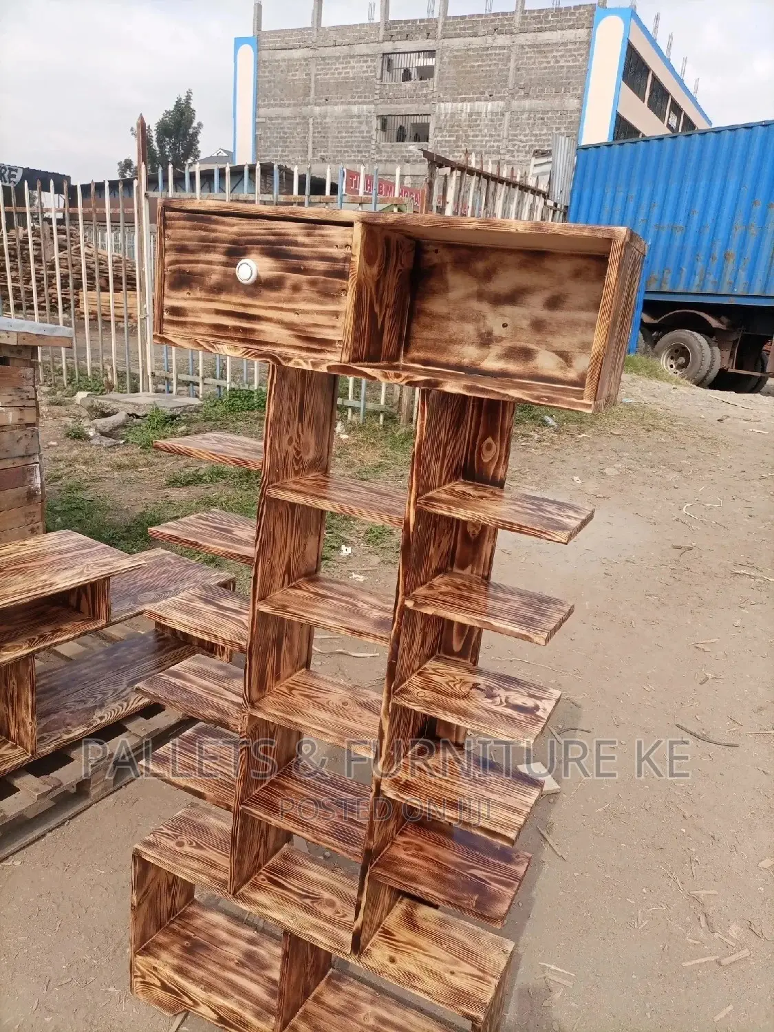 Shoe Rack Burned