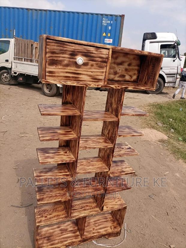 Shoe Rack Burned - main view