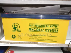 Valve Regulate Gel 200ah Battery