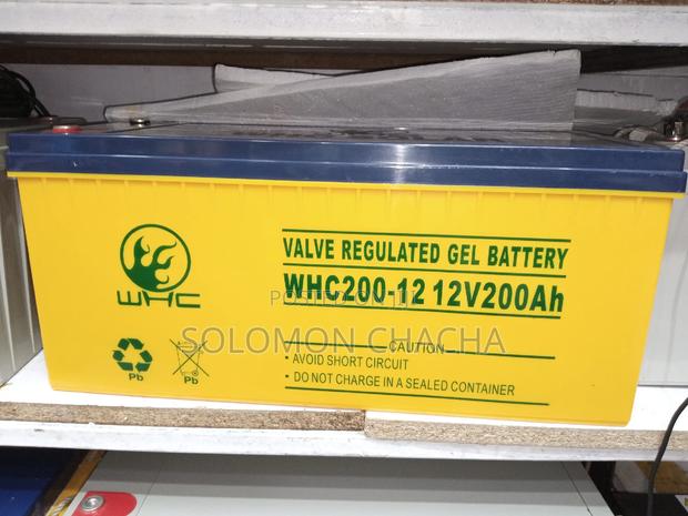 Valve Regulate Gel 200ah Battery - main view