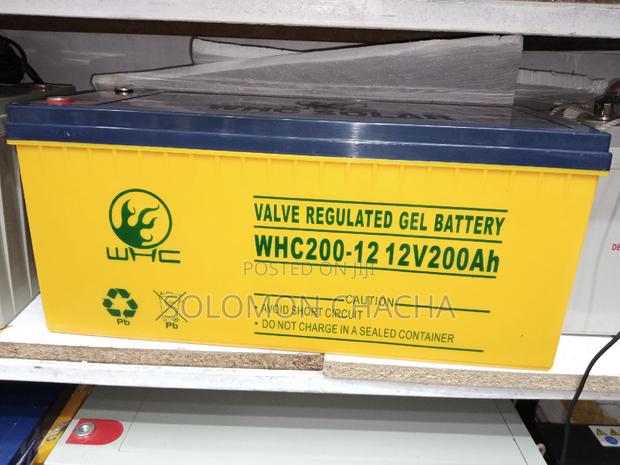 Valve Regulate Gel 200ah Battery - thumbnail 2