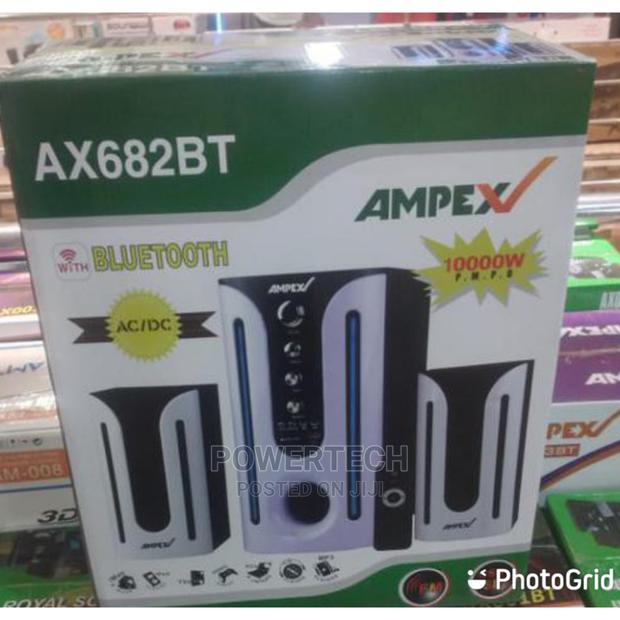Ampex Ax 682 Bt 2.1 Ch 1000 Watts Sounds System Subwoofer