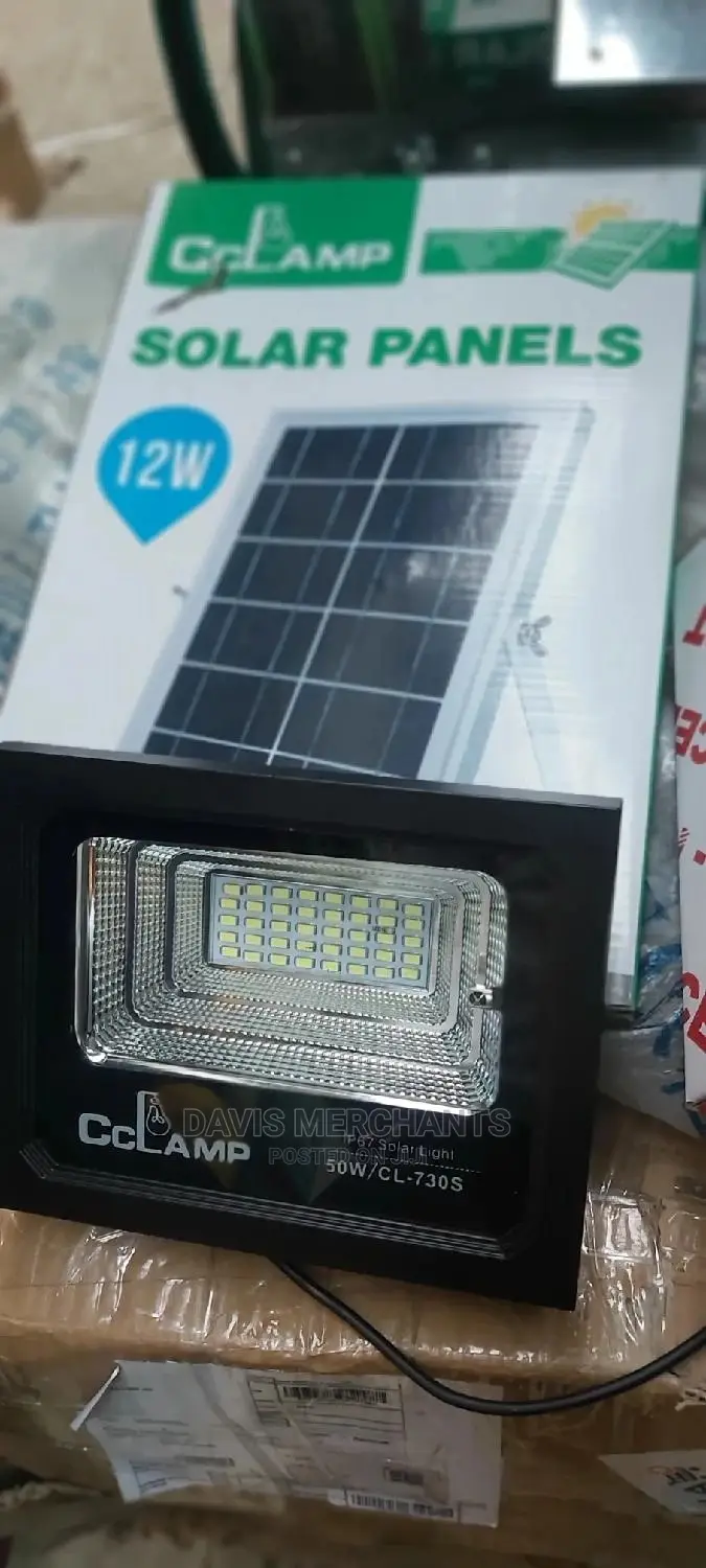 Solar Panels With Rechargeable Light