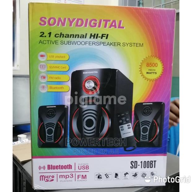 2.1 Ch Sony Digital 806 Sounds System Subwoofer 8500 Watts