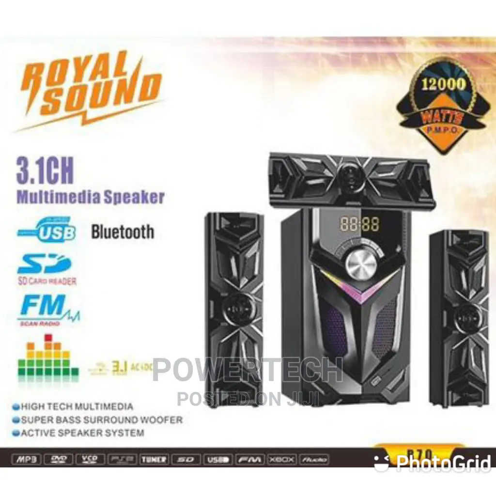 3.1 Royal Sound R70 10000 Watts Sound System
