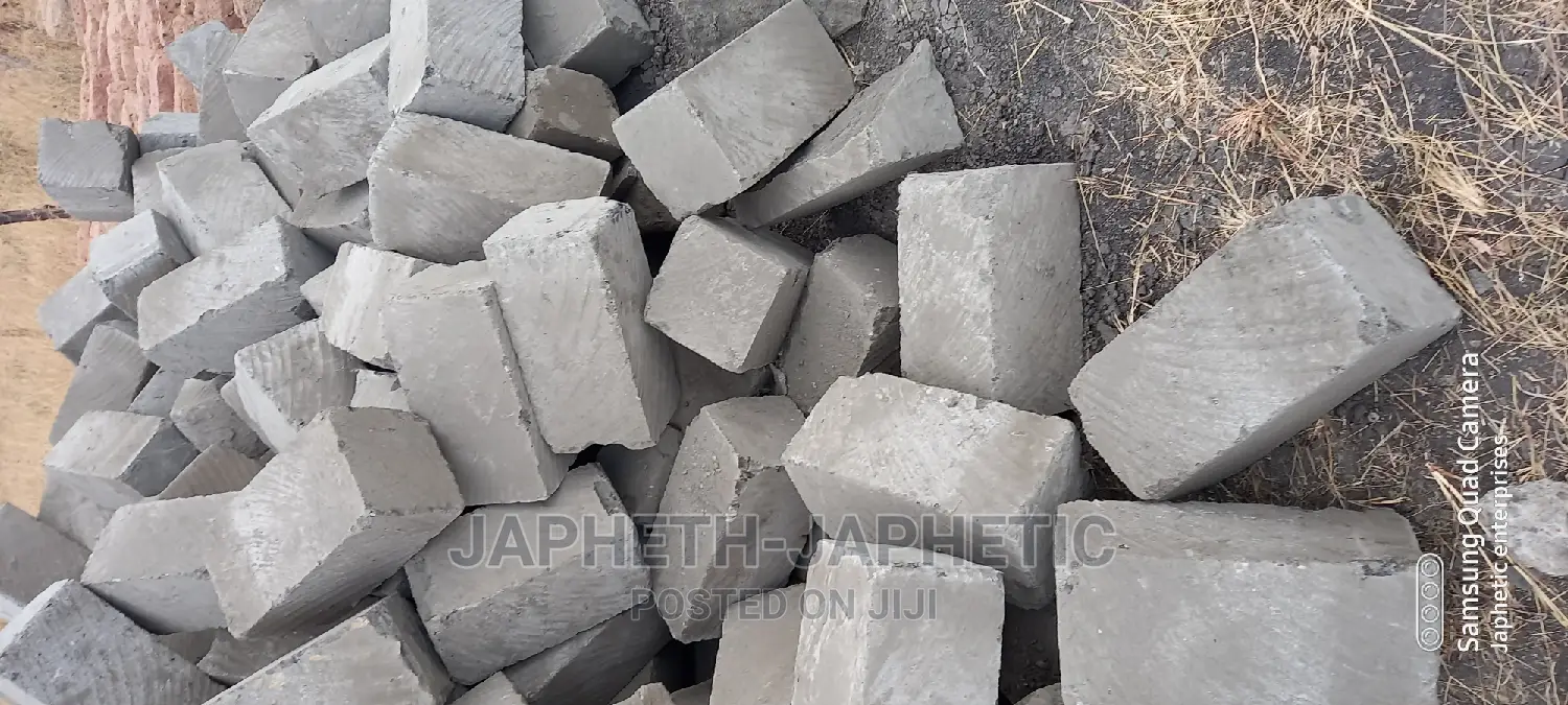 Blue, Grey,Khaki Machine Cut Stones