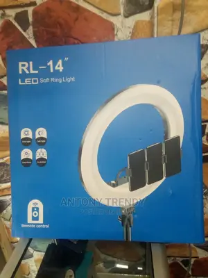 14 Inch Ring Light With Tripod Model Rl