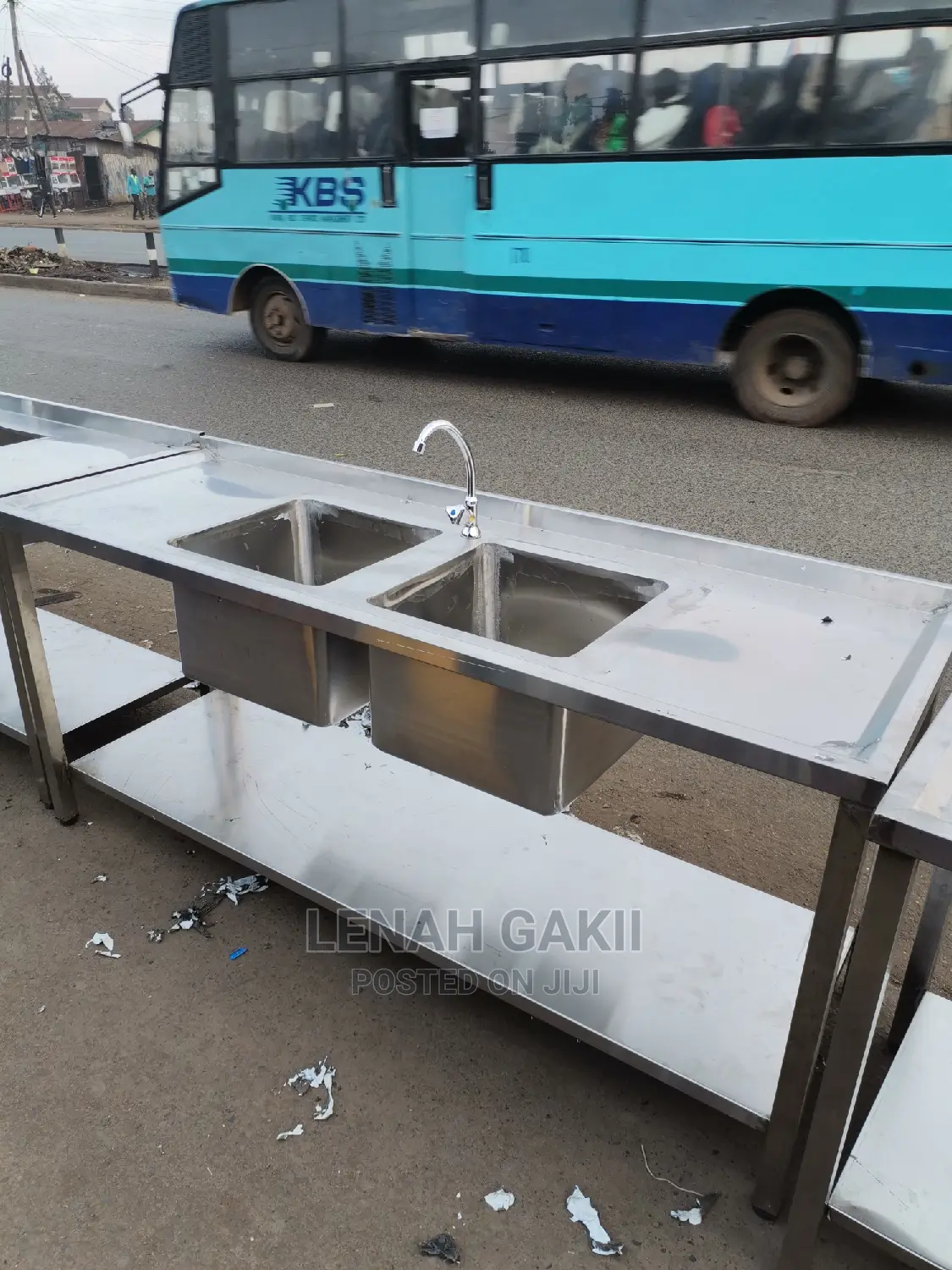 Commercial Double Sink