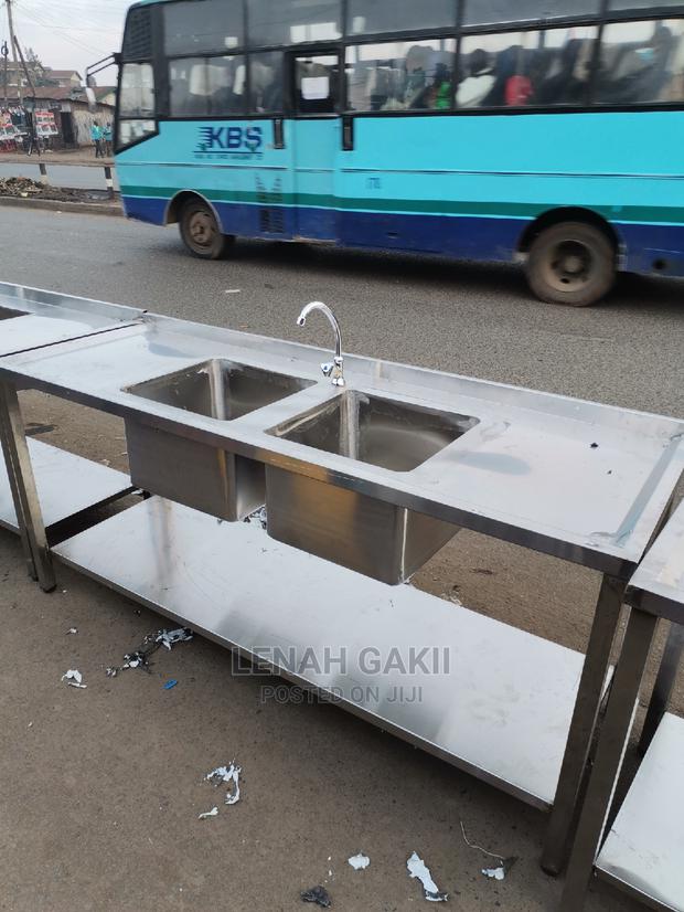 Commercial Double Sink - thumbnail 3