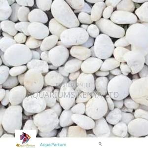 White Pebbles, Aquarium Accessories - thumbnail 2