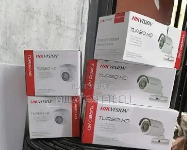 5 HD Hikvision Cctv Security Cameras Complete Kit