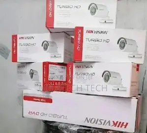 CCTV Security Cameras - 4 Cameras Complete Kit