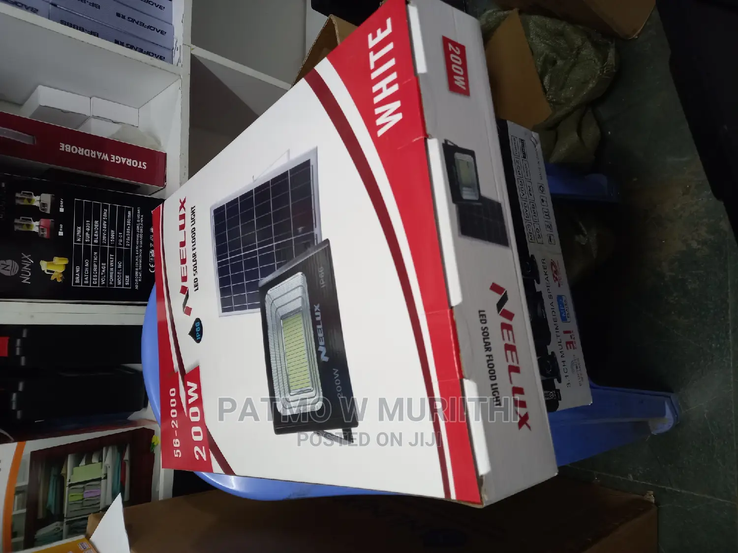 Neelux LED Solar Flood Panel 200W