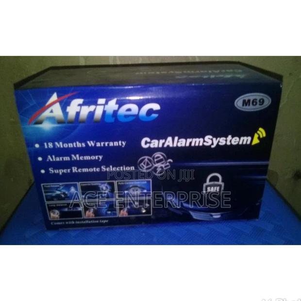 Brand New Afritec Car Alarm System With Cutoff - main view
