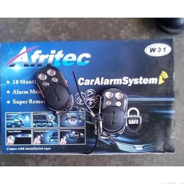 Alarm Afritec Car System.