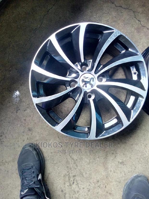 Peugot Rims Size 15 4holes Set of Four