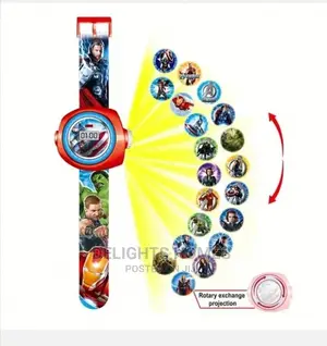 Kids Cartoon Themed Projection Watches