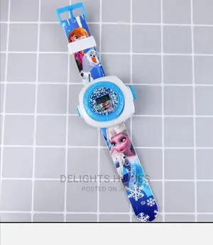 Kids Cartoon Themed Projection Watches