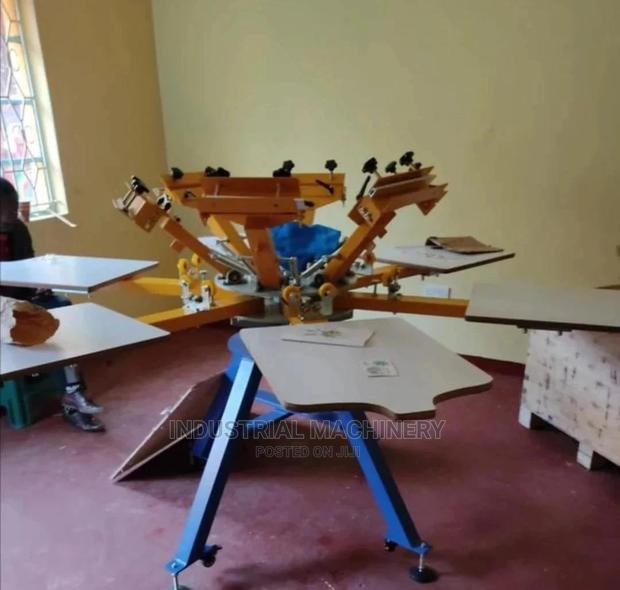 Screen Printing Machine 6 Color - main view