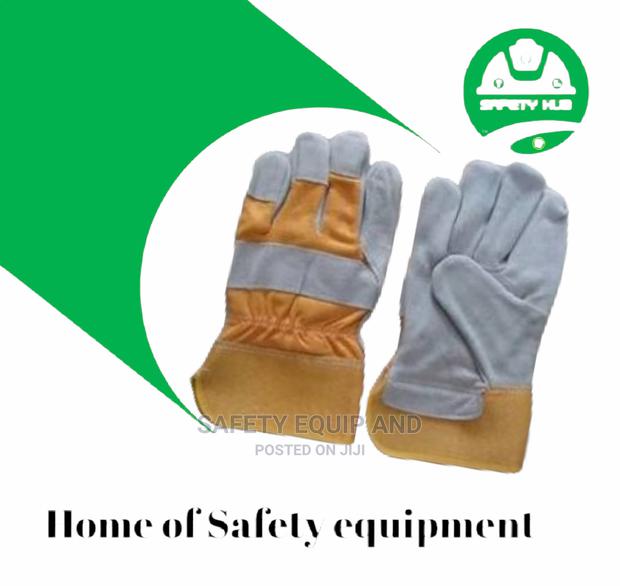 Cow Split Leather Gloves - main view