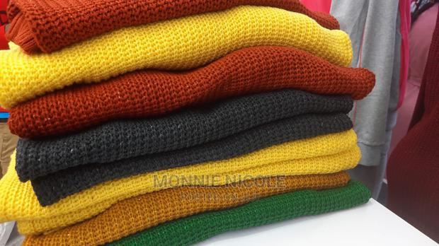 Warm Ladies Sweater Tops - thumbnail 3