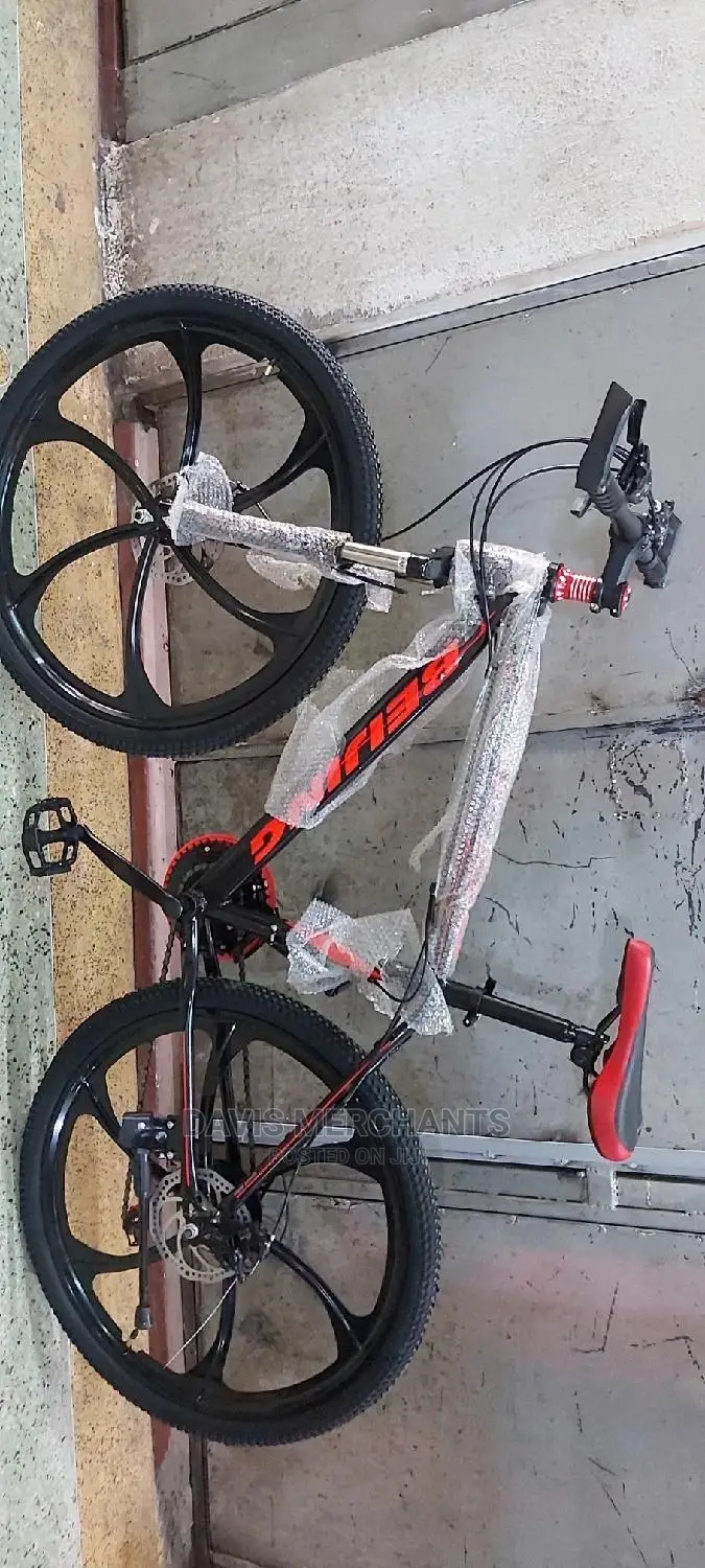 Sports Bike With Alloy Rims and Disc Brake System