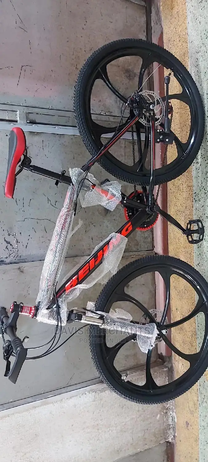 Sports Bike With Alloy Rims and Disc Brake System