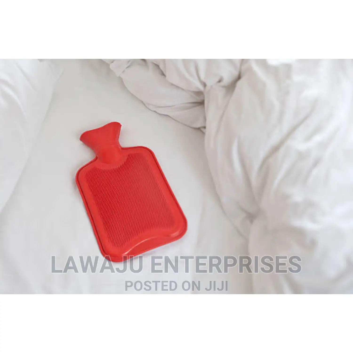 Hot Water Bottle With Fleece Cover
