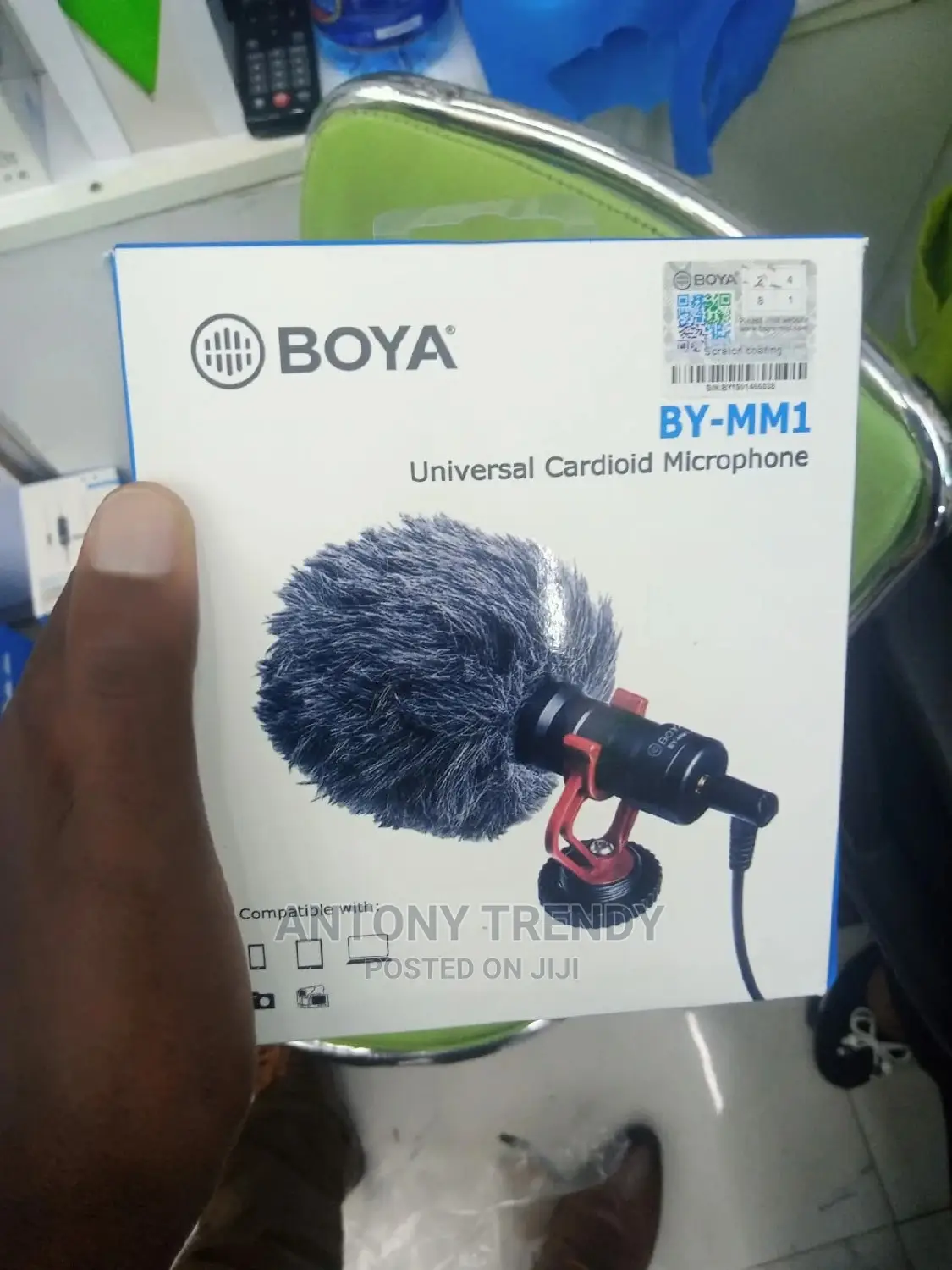 Boya Mm1 Lapel Microphone for Phone and Cameras 