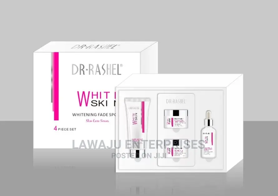 4pcs Dr. Rashel Whitening Fade Spot Cleanser,Serum+Cream