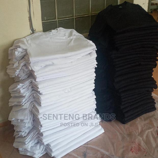 100% Pure Cotton Plain Tshirts. Round Neck All Colours - thumbnail 6